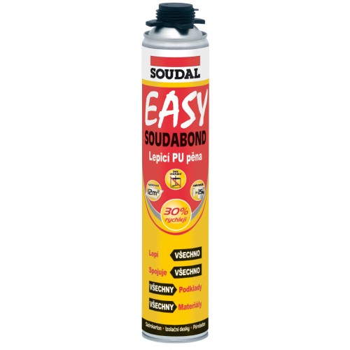 SOUDAL SOUDABOND EASY PU lepidlo v aerosólovom balení 750 ml