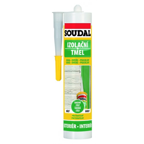 SOUDAL Izolačný tmel 280 ml, sivá