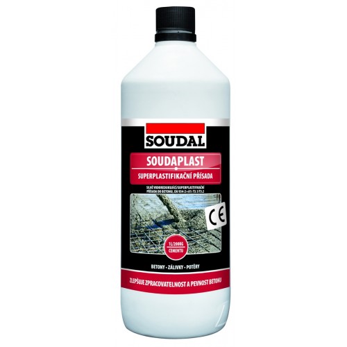 SOUDAL Soudaplast Superplastifikačná prísada 1 L