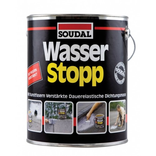 SOUDAL WASSER STOPP ochranný hydroizolačný náter 750 g SOUDAL WASSER STOPP ochranný hydroizolačný náter 750 g