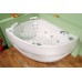 TEIKO Vaňa Spinell 160 L rohová 160x125 cm - HTP systém ECO HYDRO, ľavá V210160L04T02211