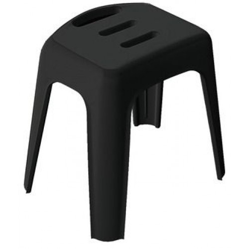 SPIRELLA VIVAWELL Stolička do kúpeľne čierna 1070014
