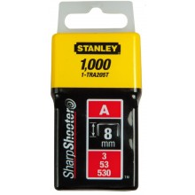 Stanley 1-TRA205T Spony štandardné typ A 5/53/530 - 8mm/5/16", 1000ks