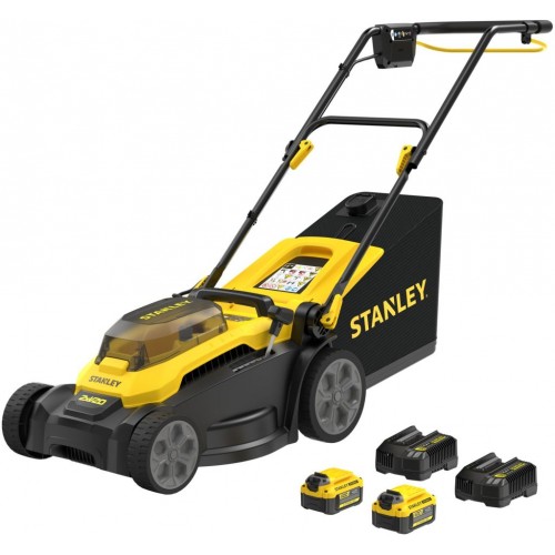 Stanley SCMWP3701M2 FatMax V20 Aku kosačka na trávu (37cm/2x18V/2x4,0Ah) Stanley SCMWP3701M2 FatMax V20 Aku kosačka na trávu (37cm/2x18V/2x4,0Ah)