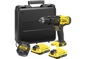 Stanley SFMCD711D2K FatMax Aku príklepová vŕtačka (50Nm/18V/2x2,0Ah), kufor
