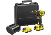 Stanley SFMCD720D2K FatMax V20 Aku bezuhlíková vŕtačka (80Nm/18V/2x2,0Ah), kufor