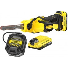 Stanley SFMCE210D2K FatMax V20 Aku pásový pilník 13x457mm (18V/2x2,0Ah)