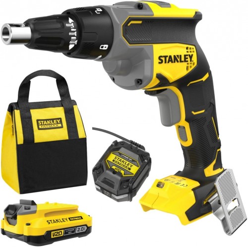 Stanley SFMCF600D1S FatMax V20 Aku skrutkovač na sadrokartón (18V/1x2,0Ah), taška Stanley SFMCF600D1S FatMax V20 Aku skrutkovač na sadrokartón (18V/1x2,0Ah), taška