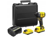 Stanley SFMCF810D2K FatMax V20 Aku rázový uťahovač 1/4" (18V/2x2,0Ah), kufor