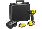 Stanley SFMCF820D2K FatMax V20 Aku rázový uťahovák 1/4" (18V/2x2,0Ah), kufor