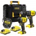 Stanley SFMCK461D2T FatMax V20 Aku kombinovaná súprava (18V/2x2,0Ah), Tstak