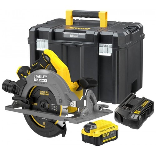 Stanley SFMCS551M1T FatMax V20 Aku bezuhlíková okružná píla 190mm (18V/1x4,0Ah)