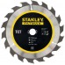 Stanley STA15315 Pílový kotúč TCT/HM brúsiteľný pre pozdĺžne rezy 160x16mm, 18 zubov