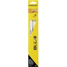 Stanley STA21252 Pílové listy HCS na drevo a plast pre mečovú pílu, dĺžka 305mm, 2ks