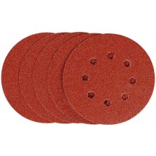 Stanley STA32027-XJ Brúsne papiere pre excentrickú brúsku 125mm, P60, 5ks