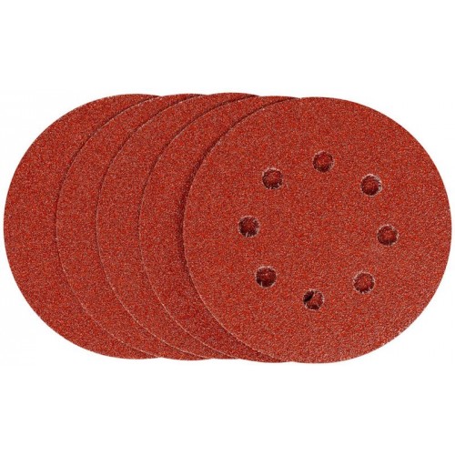 Stanley STA32027-XJ Brúsne papiere pre excentrickú brúsku 125mm, P60, 5ks