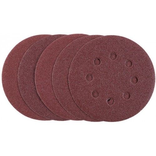 Stanley STA32032-XJ Brúsne papiere pre excentrickú brúsku 125mm, P80, 5ks Stanley STA32032-XJ Brúsne papiere pre excentrickú brúsku 125mm, P80, 5ks
