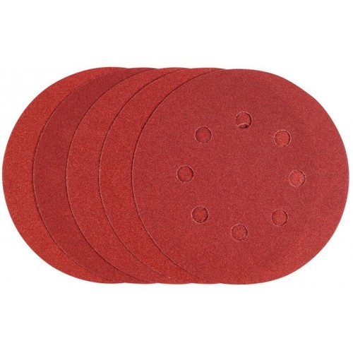 Stanley STA32042-XJ Brúsne papiere pre excentrickú brúsku 125mm, P180, 5ks Stanley STA32042-XJ Brúsne papiere pre excentrickú brúsku 125mm, P180, 5ks