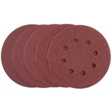 Stanley STA32047-XJ Brúsne papiere pre excentrickú brúsku 125mm, P60, P80, 2x P120, P180
