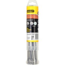 Stanley STA54400-XJ Sekáče a vrtáky SDS+: 6x160mm, 8x160mm, sekáč špicatý, plochý, široký