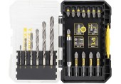 Stanley STA88554 FatMax 19dielna sada vrtákov do železa a bitov