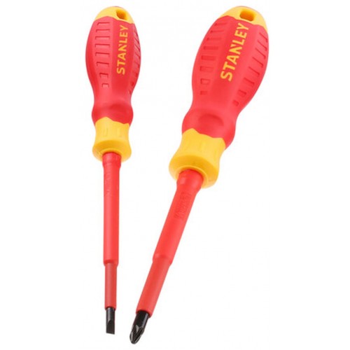 Stanley STHT60030-0 2dielna sada izolovaných skrutkovačov VDE (plochý 4x100 a PZ2x100)