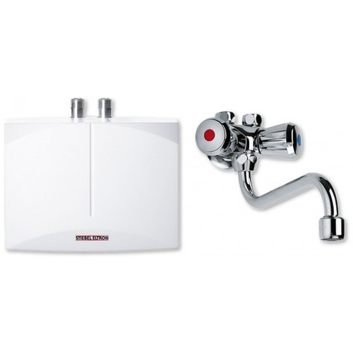 Stiebel Eltron DNM 3 + MAW beztlak. prietokový ohrievač 3,5 kW s nástennou batériou 185412 Stiebel Eltron DNM 3 + MAW beztlak. prietokový ohrievač 3,5 kW s nástennou batériou 185412