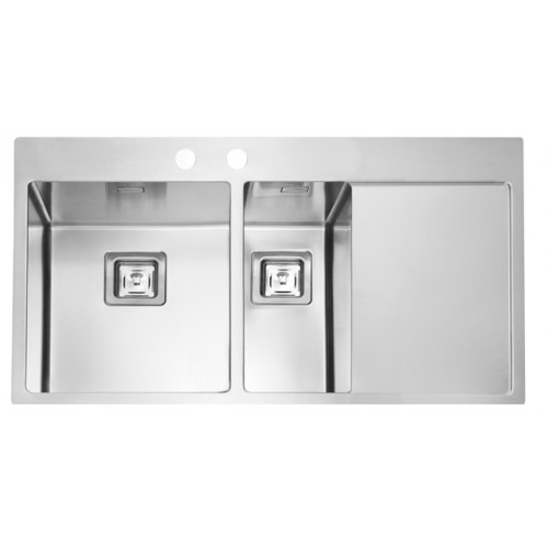 ALVEUS Stylux 60 S kuchynský drez nerez, 860 x 510 mm, ľavý 1084295
