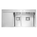 ALVEUS Stylux 60 S kuchynský drez nerez, 860 x 510 mm, pravý 1084296