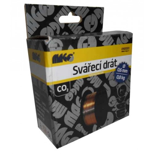 Zvárací drôt 0,6 mm / 0,8kg 090001
