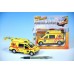 Auto ambulancie, kov, 13cm, česky hovoriaci, na batérie, so svetlom 00065710