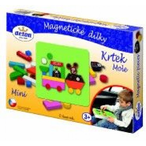 Magnetické dieliky mini Krtko drevo 27ks 33013886 Magnetické dieliky mini Krtko drevo 27ks 33013886