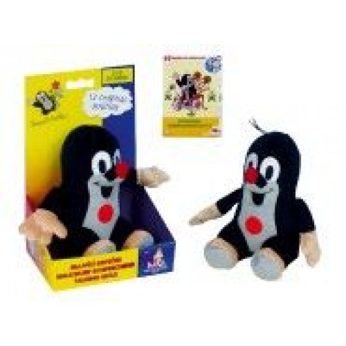 Krtek hovoriace plyš 20cm na batérie so zvukom + DVD 32048705 Krtek hovoriace plyš 20cm na batérie so zvukom + DVD 32048705