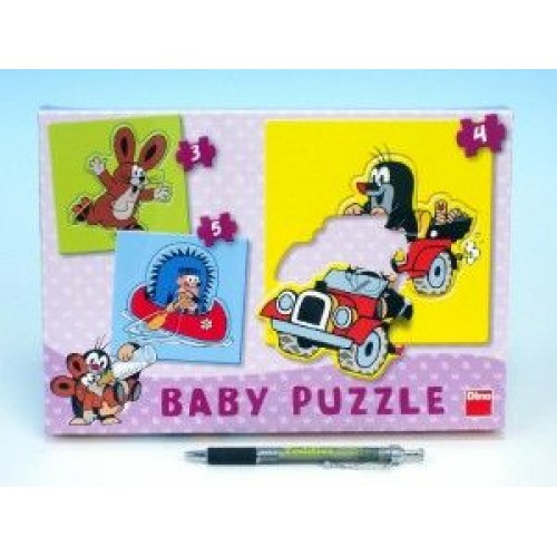 Puzzle baby Krtko 18x18cm 12 dielikov 21325012 Puzzle baby Krtko 18x18cm 12 dielikov 21325012