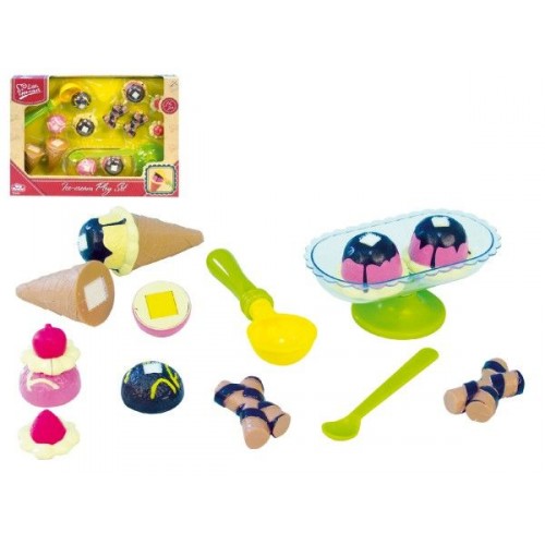 Sada zmrzlina s doplnkami, krájací, plast, 15ks 00622848 Sada zmrzlina s doplnkami, krájací, plast, 15ks 00622848