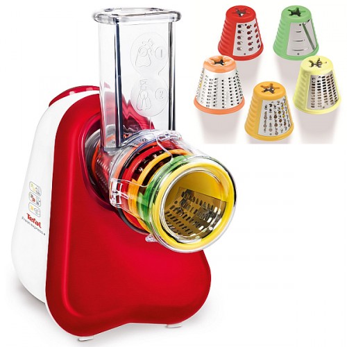 TEFAL FreshExpress strúhač biela / červená MB756G31