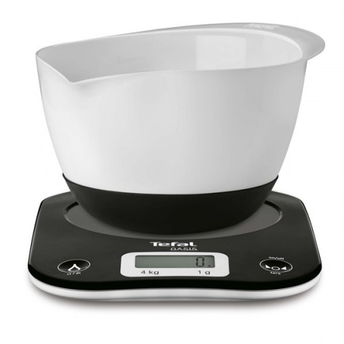 TEFAL OASIS with bowl kuchynská váha čierna BC4110V0