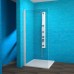 TEIKO Emotion EBS 120 L Sprchová zástena 120x190cm, elox V336120L55T80002