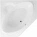 TEIKO Barma vaňa 125 x 125 x 45,5 cm, akrylátová, biela V111125N32T02001