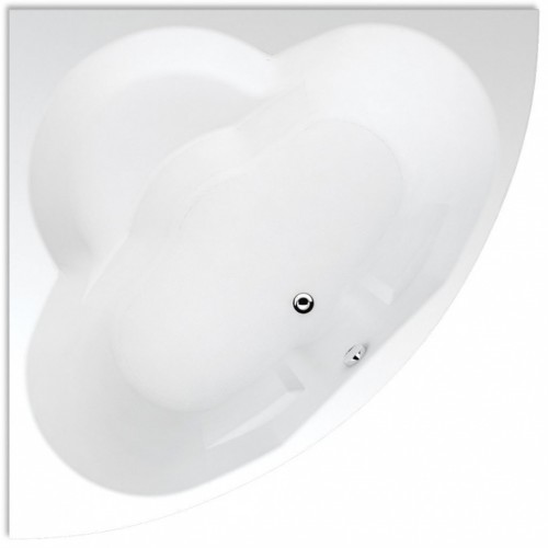 TEIKO Livenza vaňa 140 x 140 x 41 cm, akrylátová, biela V111140N32T10001