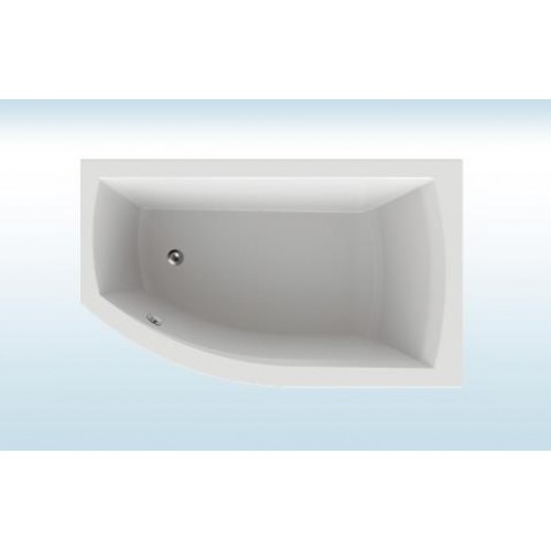 TEIKO Vaňa Thera new 160 x 98 cm rohová , akrylátová , biela , pravá V110160R04T12001