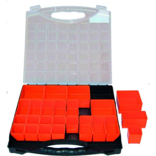 Organizér 400x370x60mm, prestaviteľné boxy, 100-03609