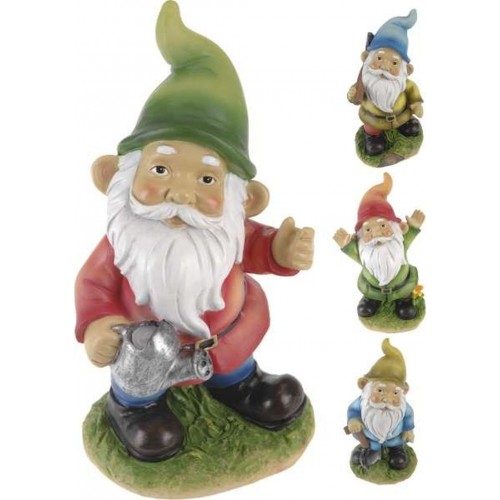 ProGarden Záhradný trpaslík 23 cm 4 farby KO-252720640 ProGarden Záhradný trpaslík 23 cm 4 farby KO-252720640