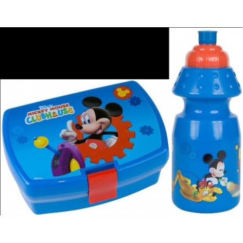 TRUDEAU Sada fľaša + desiatový box MICKEY MOUSE