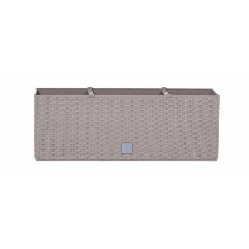 Prosperplast RATO CASE Truhlík so zavlažovaním 51,4x19,2x18,6cm, mocca DRTC500