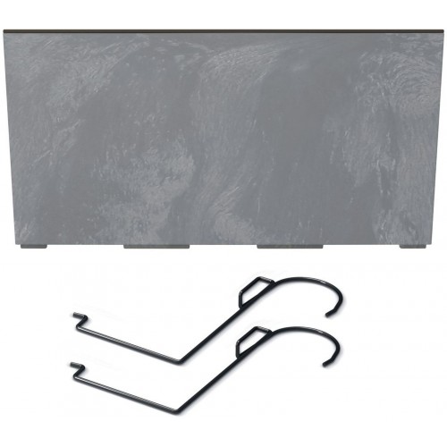 Prosperplast URBI CASE BETON Effect W Truhlík, 58x18x20cm, marengo DUC600EW