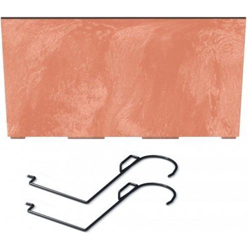 Prosperplast URBI CASE BETON Effect W Truhlík, 58x18x20cm, terakota DUC600EW