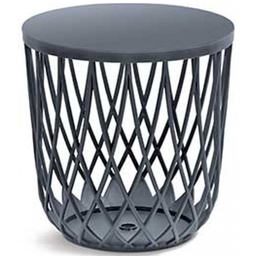 Prosperplast UNIQUBO TP Univerzálny kôš / stolík 48cm, 55l, antracit IKUB55TP