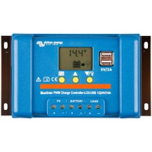 Victron Energy BlueSolar PWM-LCD&USB Solárny regulátor (12/24V-10A) SCC010010050