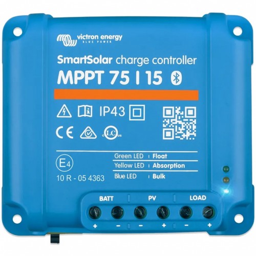 Victron Energy SmartSolar MPPT 75/15 Solárny regulátor (12/24V-15A) SCC075015060R